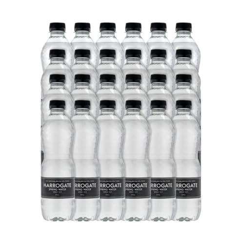 Harrogate Spring Still Natural Mineral Water 500ml Bottles (Pack of 24) | Pure Spring Water | Refreshing Hydration | Suitable for All Diets