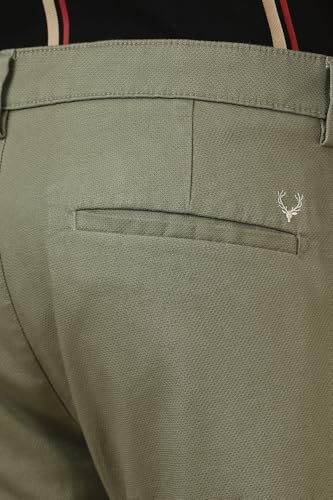 Image of Allen Solly Mens Casual Trousers