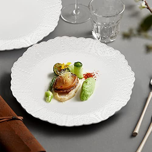 Avla A-DINNERPLATES-11.5IN-W-4P 4 Pack Ceramic Dinner Plates thumb #6
