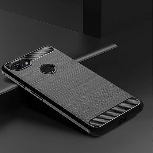Google Cover Pixel 3 XL - Cover protettiva Pixel 3 XL con tessuto su misura e compatibile con Active Edge - Cover ufficiale Pixel - Fog