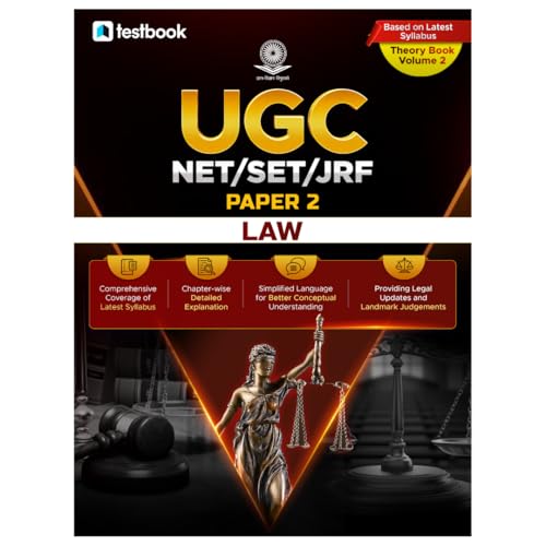 UGC NET Law Paper 2 Theory Volume 2 - English Medium Complete Syl...