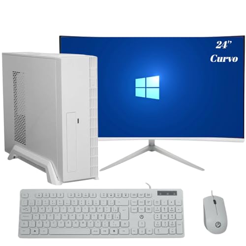 Computador Branco Completo Compacto Intel Core i5, 16GB de memóri...