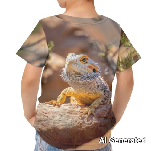 Image of Xhuibop Kids T Shirts for Boys Size 3-16 Girls Short Sleeve Sportswear Active Tops