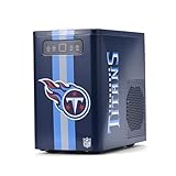 NFL Tennessee Titans Portable Ice Maker Machine – Compact Countertop Ice Maker for Home, Dorm & Fan Cave – Fast Ice Production – Official Team Fan Gear