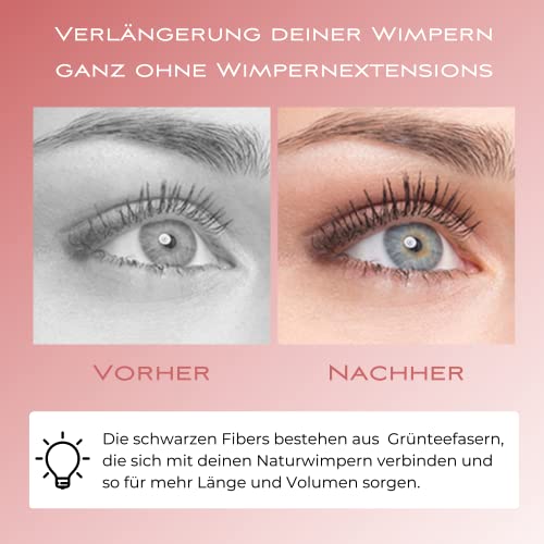 Hypoallergene 3D Fiber Mascara von BeautyU im Beauty-Set