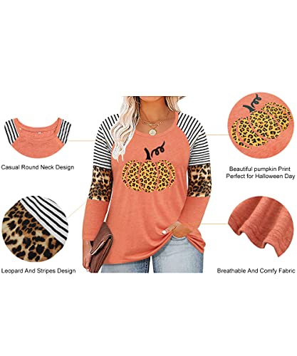 RITERA Plus Size Tops for Women V Neck Long Sleeve Winter Shirts Oversized Casual Tunic2