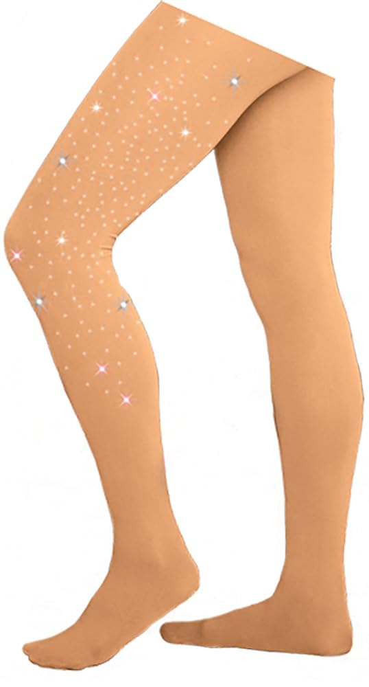 ChloeNoel Figure Skating Footed Tights TF8830