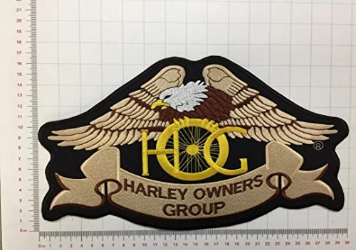 SUMA SHOP Set 2 Toppe Patch Grandi Aquila Hog +