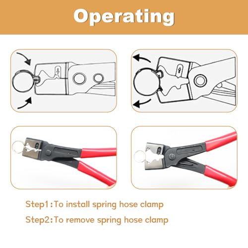 zDwfDc Hose Clamp Pliers Clic and Clic-R Hose Clamp Plier CV Sheath Pliers Maintenance Tools for Automobile Clamp Pliers DD014