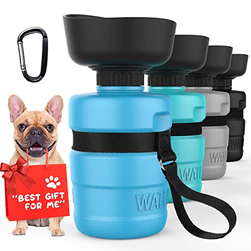 Petdott Dog Water Bottle, Portable Dog Water Bowl Dispenser Puppy Travel Water Bowl, Pet Water Bottle For Thirsty Dogs Outdoor Walking, Hiking, Travel, Leak Proof & Bpa Free-Safe Hydration #TOP7