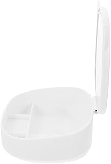 FOMIYES Joyero de viaje con espejo de oreja d...