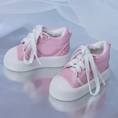 Chaussures pour poupée BJD 1/4 AMITD bleues et blanches - 5