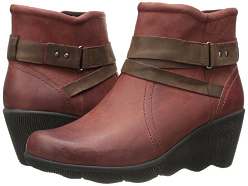 Rockport Cobb Hill Women's Revhex Wedge Pump,Dark Red,8.5 M Us #TOP6