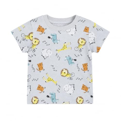 Image of miniklub Boys 3 Printed Applique T-Shirt