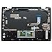 LTPRPTS Replacement Laptop Upper Case Palmrest Keyboard Assembly Part for Lenovo Chromebook 100E 2th AST 5CB0Z21474 Black
