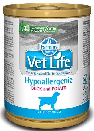 Farmina vet life cane hypoallergenic duck e potato...