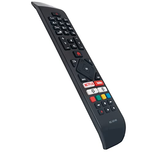 Replacement Remote Control RC43140 Fit for Hitachi UHD TV 49HK5600 65HK5300 43HK5300 43HK5300W 43HK6300 43HK6500 43HL7300 55HK5300W 55HK6003 55HL7300 70HAL7350 58HK5300 58HK5600 65HL7300 70HL7300 - Image 2