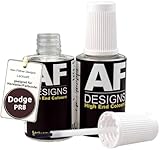 Alex Flittner Designs Stylo de retouche compatible avec Dodge PR8 Director Red Metallic Peinture automobile à séchage rapide 2x20ml