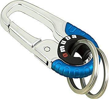 Car-Dec? Double Ring Lock Hook Keychain for car Bike Man Boys (3755)