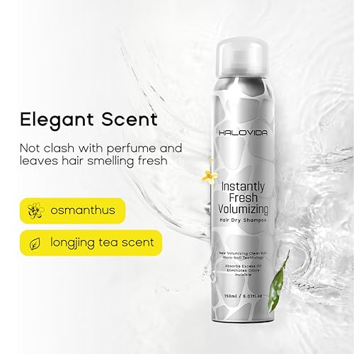 Dry Shampoo for Women, Dry Scalp Shampoo Spray for Dark Hair Leaves No White Residue, Absorb Oils, Volumizing & Refresh Hair for 72 Hours, 5.07 Fl Oz - Image 6