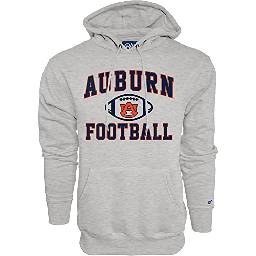 Blue 84 Men’s Auburn Tigers Hoodie Gray Football, Grey, Large