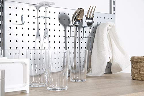 Phoenix 124210SI Halterung für Boden Metall 52 x 0.7 x 3 cm, Silber