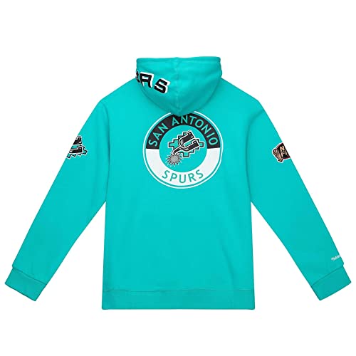 Mitchell & Ness NBA Hometown Fleece Hoody - San Antonio Spurs, S