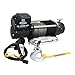 SUPERWINCH 1511201 Tiger Shark 12V Winch with Aluminum Hawse and Synthetic Rope - 11500 lb. Load Capacity, Black