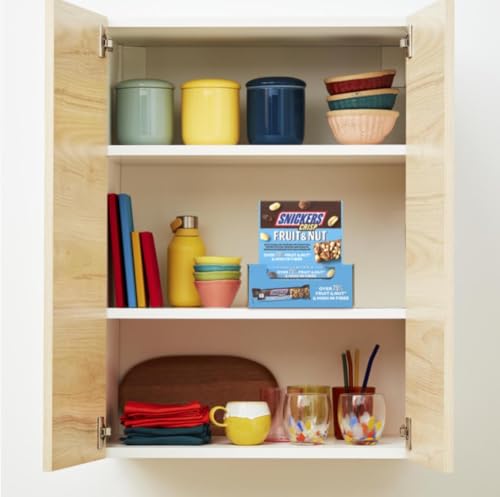 Snickers Crisp Fruit & Nut Milk Chocolate Snack Bars 18 x 40g, Bulk Chocolate Box, Ideal for Gift, Snacks or Hamper