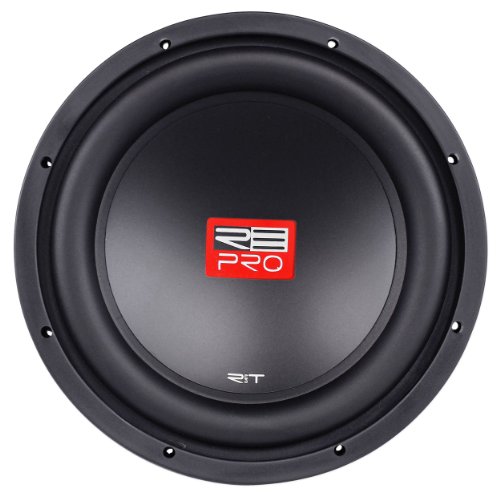 REAudio RTPRO12D4 12-Inch Dual 4 Ohm RT Pro Series Car Subwoofer