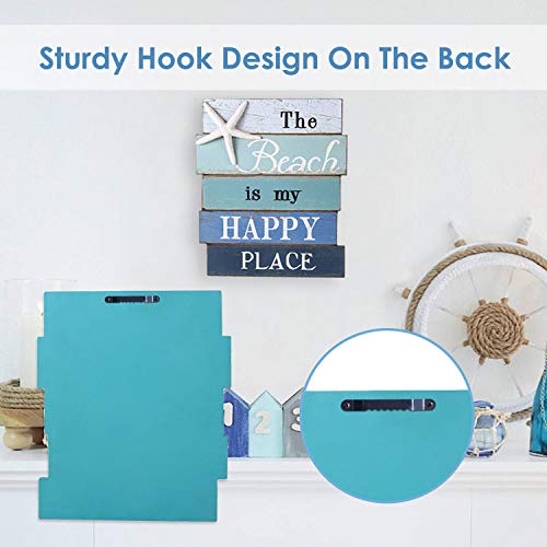 NIKKY HOME Targa da Parete con Citazione The Beach...