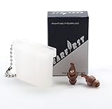 EarFirst Ergonomic High Fidelity Earplugs (T-23) for Stage Musicians Music Enthusiasts Concert/Party goers Motorcyclists and More (Coffee)