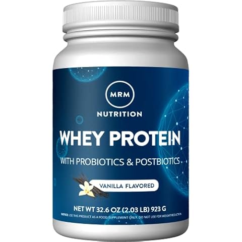 MRM Nutrition Vanilla Whey Protein Powder Cover