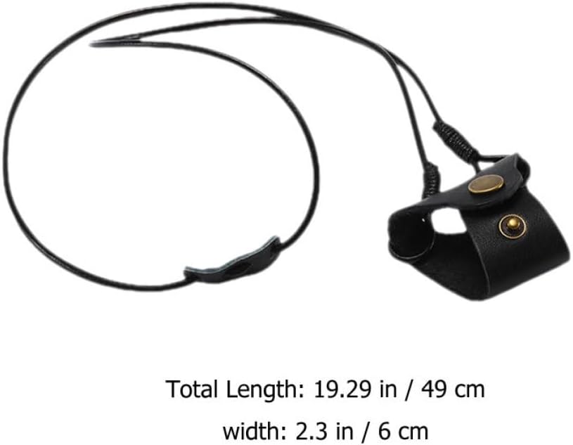 2pcs Genuine Leather Glasses Lanyard Strap for Women and Men, Black Double Buckle Brown Single Buckle Eyeglass Holders for Neck, Sunglasses Fixing Chains, Sturdy Eyewear