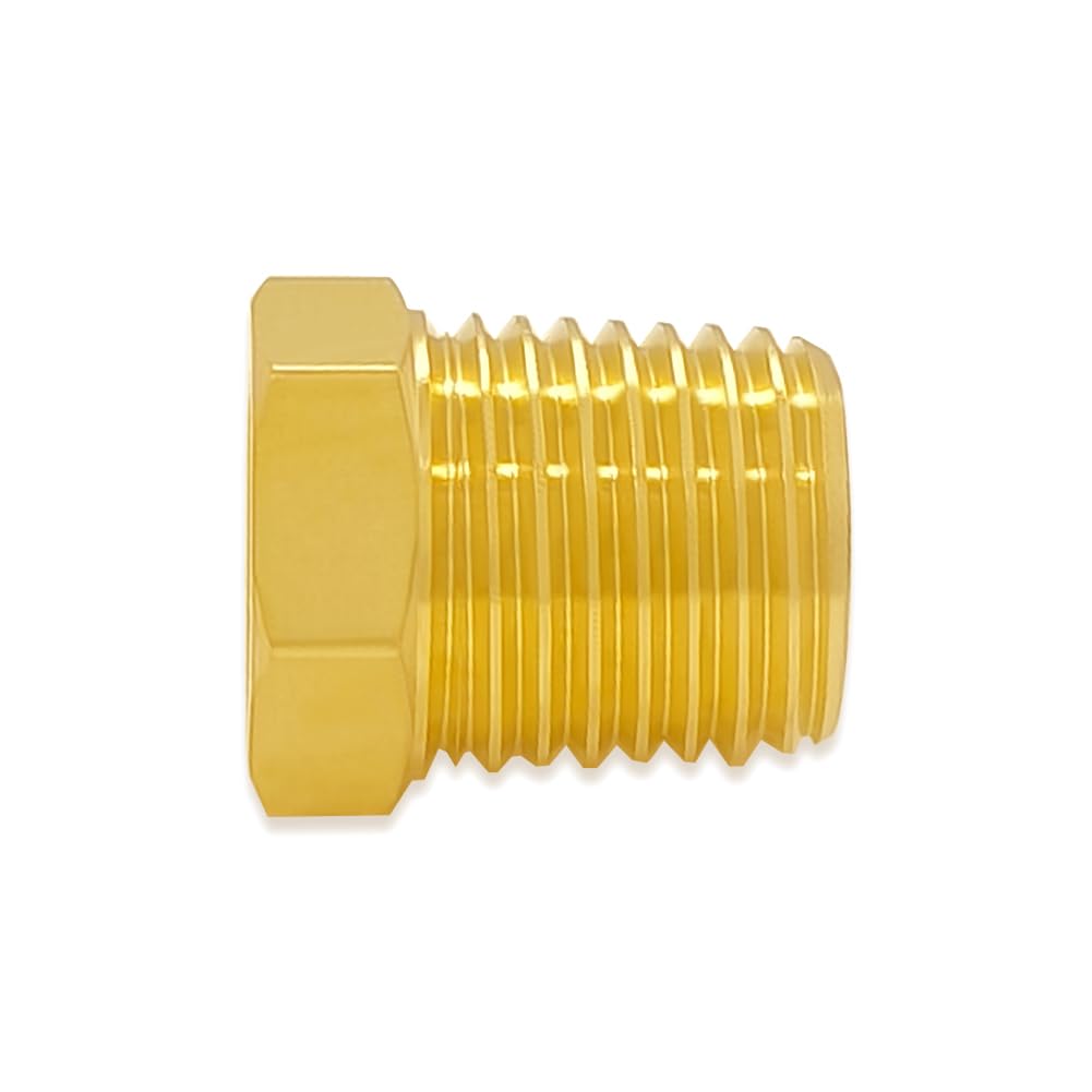 08 Male To -08 Female An / JIC With 1/8" NPT In Hex - Black | RHP | Redhorse Performance - Foto 3