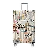 Vehcimbev Funda de equipaje lavable y elástica para maleta, S(18-20in)