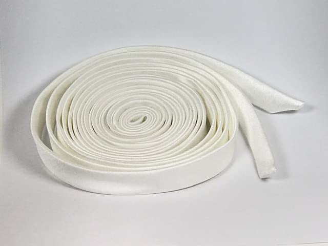 Miniatura 2 de Wedding Corset Satin Ribbon 140", Corset Back Lace-up Straps, Zipper Replacement Corset Ribbon. (offwhite)