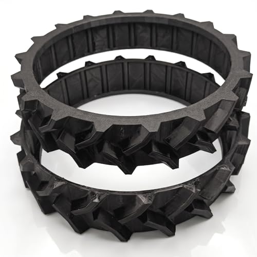 BF3D Radprofil für WORX M500 M700 M1000 Landroid Gummi All Terrain für Rasenmähroboter Flexibel TPU Material