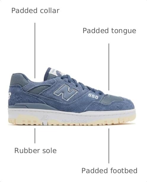 Image of New Balance Men's 550 Sneakers