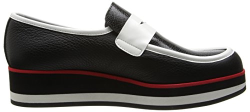 Image of Women's Contrast Wedge, Black, 40 EU /9 M US