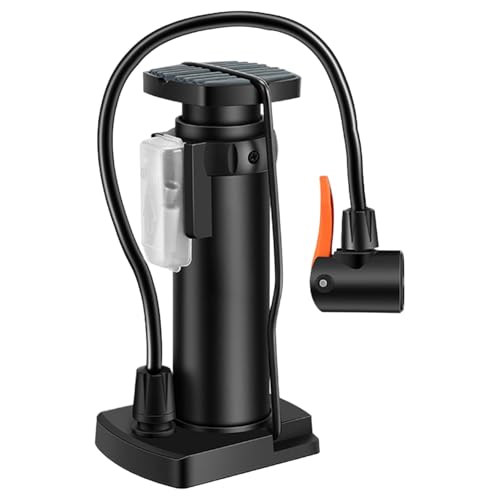 Bomba de aire de ciclismo | Bomba de neumáticos de ciclo de montaña de 140 PSI, inflador de neumáticos de ciclismo multifuncional, bomba de aire de mano portátil para bicicletas, vehículos eléctricos,