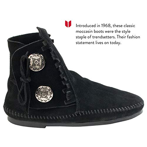 Minnetonka Women's 2 Button Hardsole Boot2