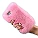 iPhone 6/ 6S Case, DaySeventh Warm Fluffy Villi Fur Plush Wool Bling Case Cover Skin For iPhone 6/ 6S 4.7inch (Pink )