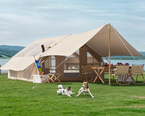 14-Person Air Tent with Awning