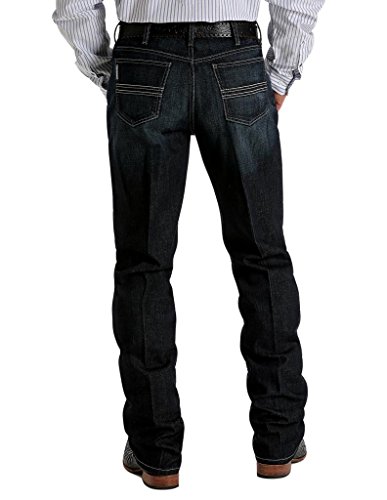 Cinch Western Denim Jeans Men Silver Perform 30 x 34 Dark MB980340072