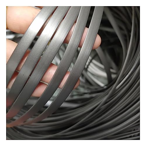 homeemoh 500g Synthetic Rattan Weaving Material, Plastic Wicker Repair Kit PE Rattan Roll for Furniture Repair Woven Handmade Baskets (Width 7mm, Thickness 1.2mm)