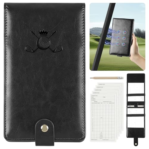 Archerest Magnetic Leather Scorecard Cover
