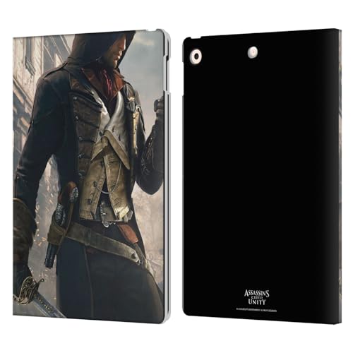 Étui Assassin's Creed Arno Dorian en cuir pour iPad 10.2