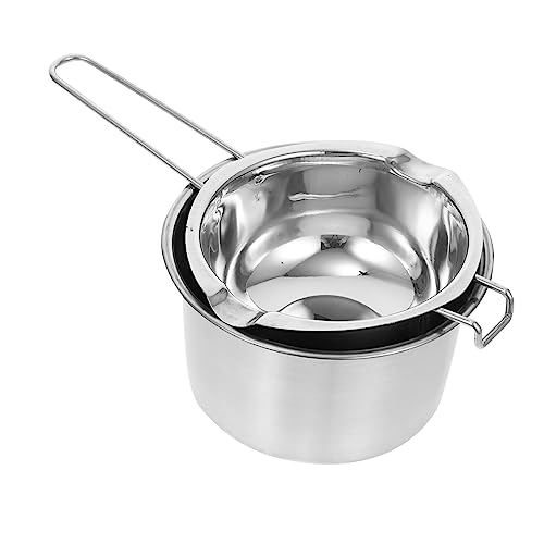 HEALLILY Stainless Steel Double Boiler Pot Set 1pc Chocolate Melting Pot Double Boiler Pan for Butter Warmer Boiler
