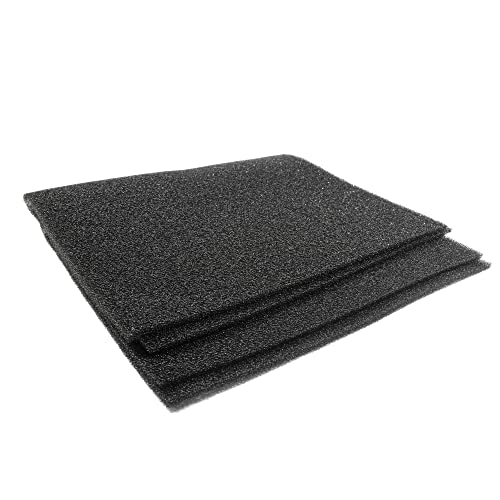 Filtre en mousse découpable HQRP lavable pour purifier l'air du climatiseur de maison